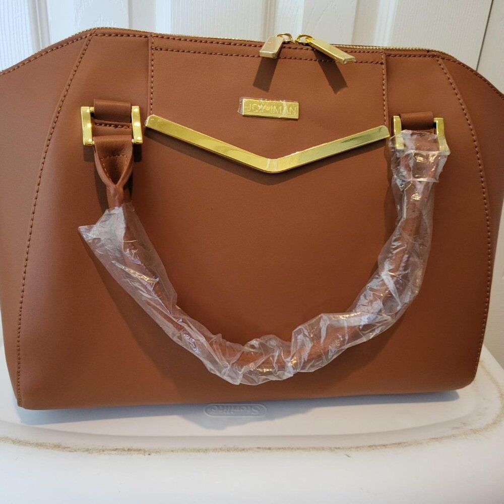 Joy and Iman LEATHER handbag!